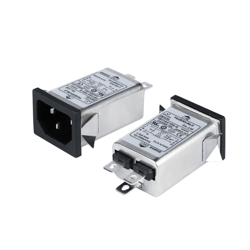YB11A4-10A-Q 110V/250V는 의학 기구를 위한 EMI 여과기 IEC 인레트 여과기를 연결합니다